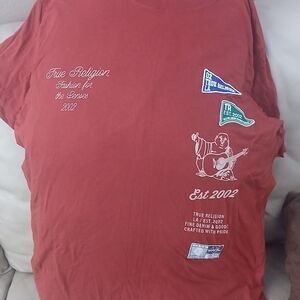 True Religion Bold Red Tee